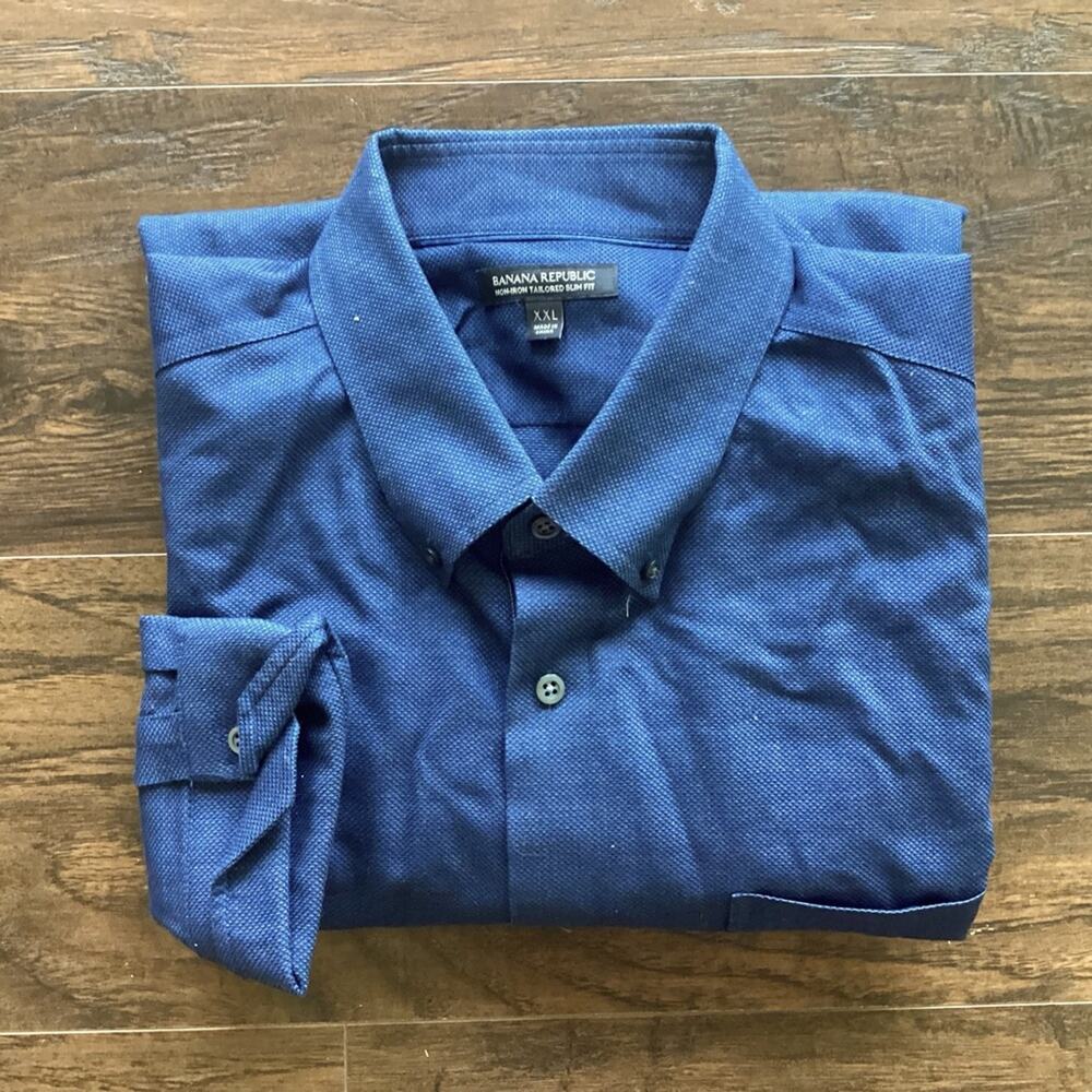 Banana Republic Non-Iron Slim Fit Button Down